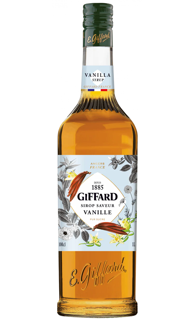 Giffard Vanilla Syrup 1L X 6PCS