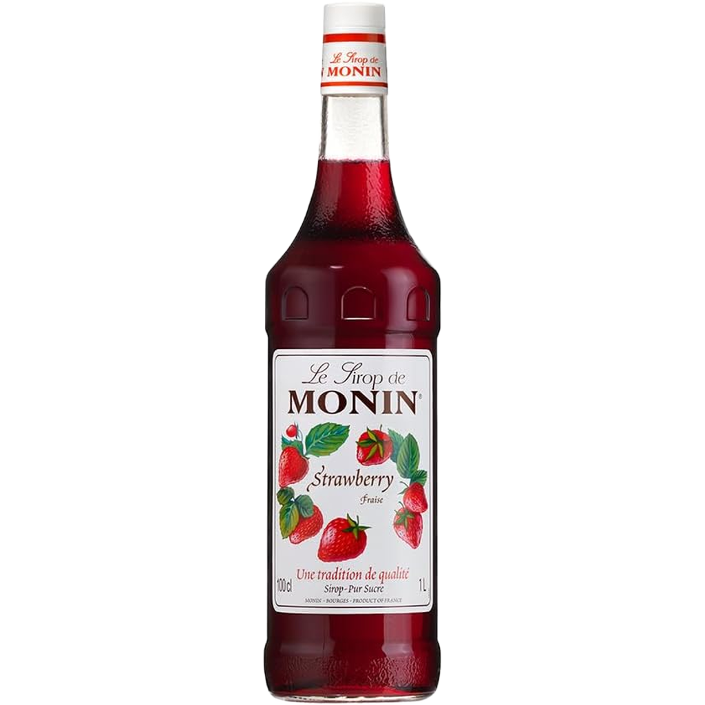 Monin Strawberry Syrup - 1LTR