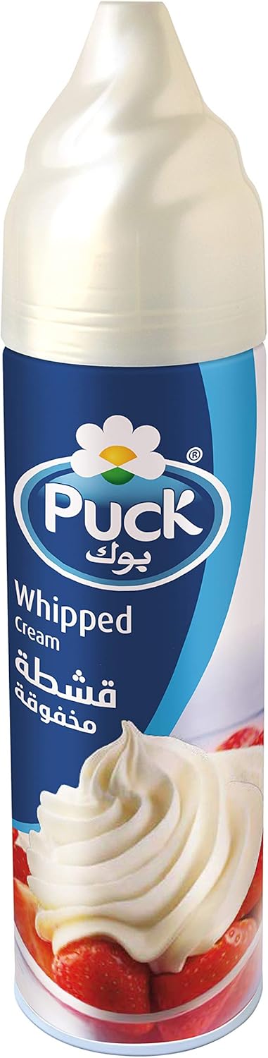 PUCK WHIPPING CREAM SPRAY 12X250ML