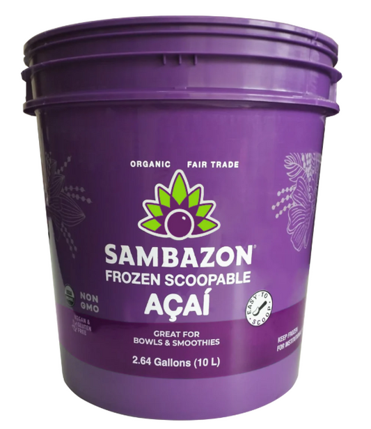 Sambazon Frozen Scoopable Açaí Sorbet 10L