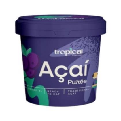 Acai Puree with Guarana 4x5L - Frozen