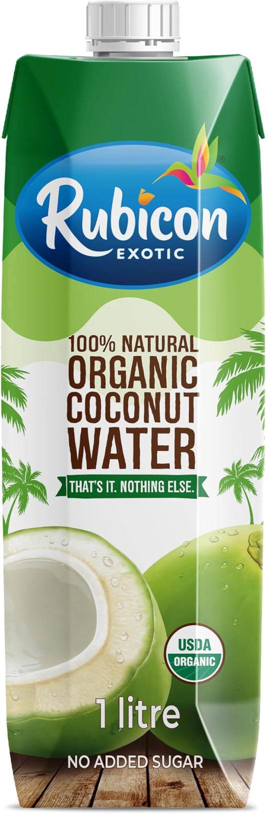 Rubicon Organic Coconut Water 1LitreX8pcs