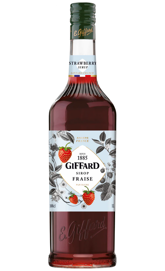 Giffard Strawberry Syrup 1L X 6PCS