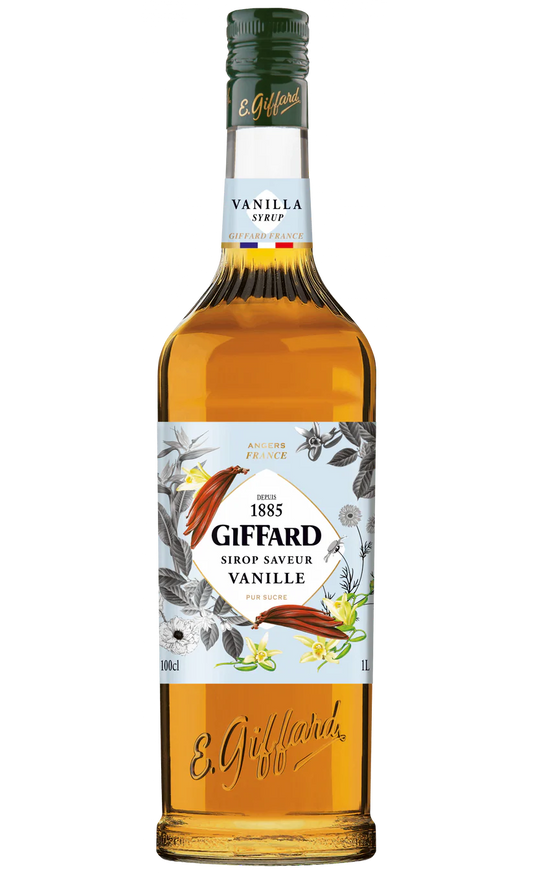 Giffard Vanilla Syrup 1L X 6PCS