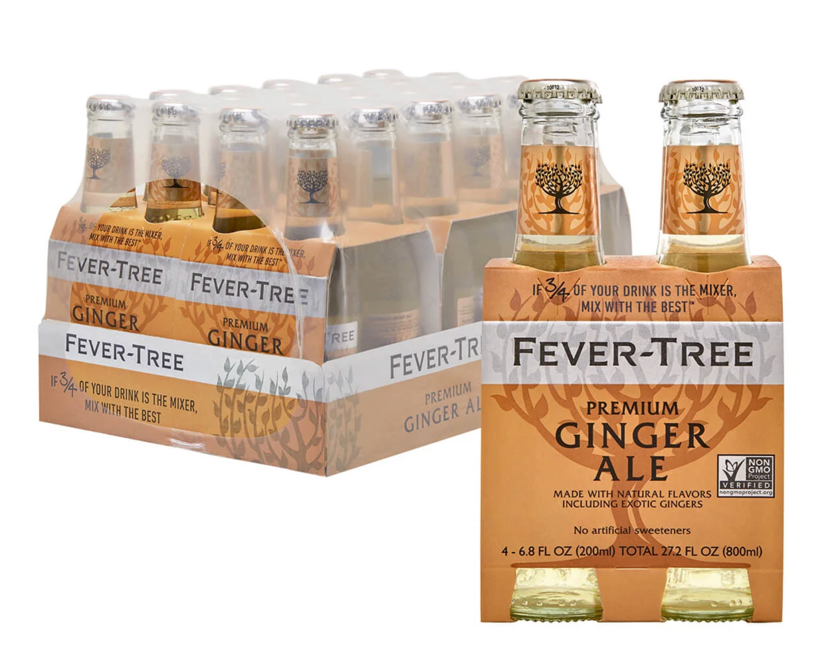 Fever-Tree Premium Ginger Ale - (24x200ml)