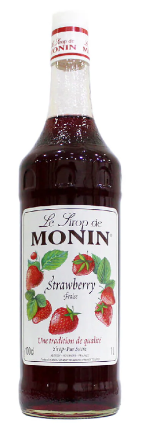 Monin Strawberry Syrup - 1LTR