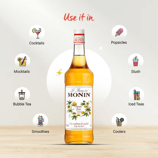 Monin Passion Fruit Syrup - 1LTR