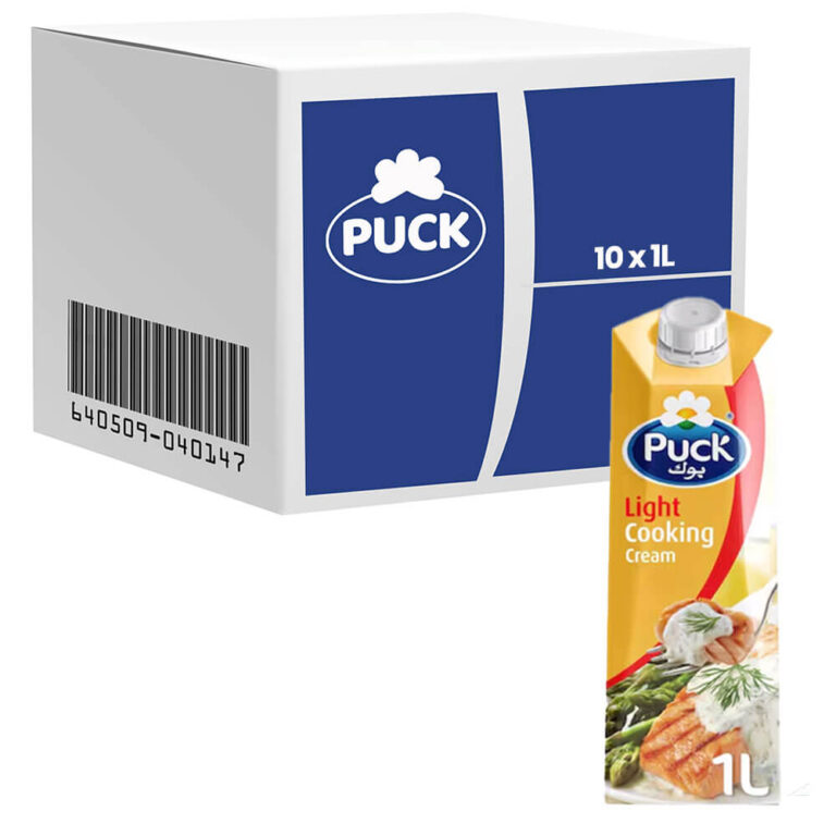 Puck Cooking Cream 10pcsX1Ltr