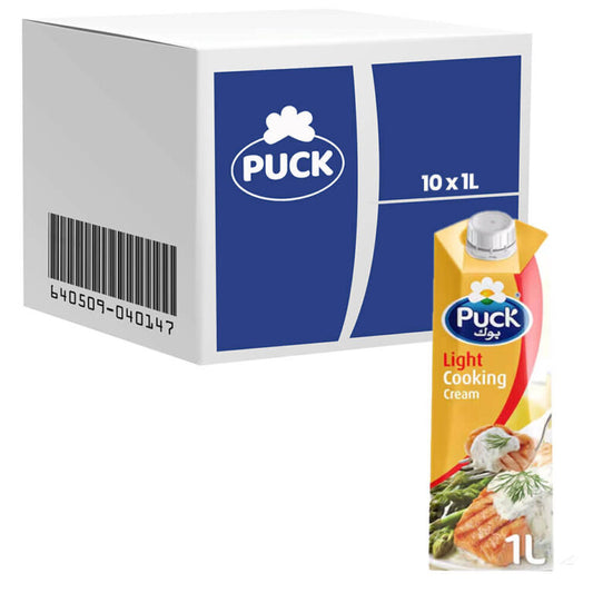 Puck Cooking Cream 10pcsX1Ltr