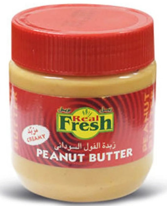 Real Fresh Peanut Butter Creamy - 340GX12 PCS