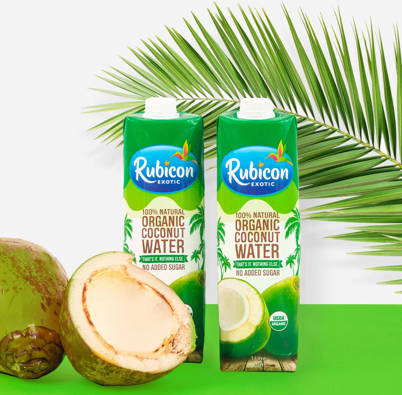 Rubicon Organic Coconut Water 1LitreX8pcs
