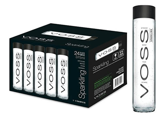 VOSS Sparkling Water, Norway - 24 X 375ML