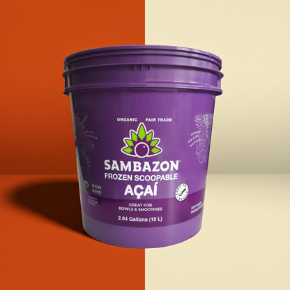 Sambazon Frozen Scoopable Açaí Sorbet 10L