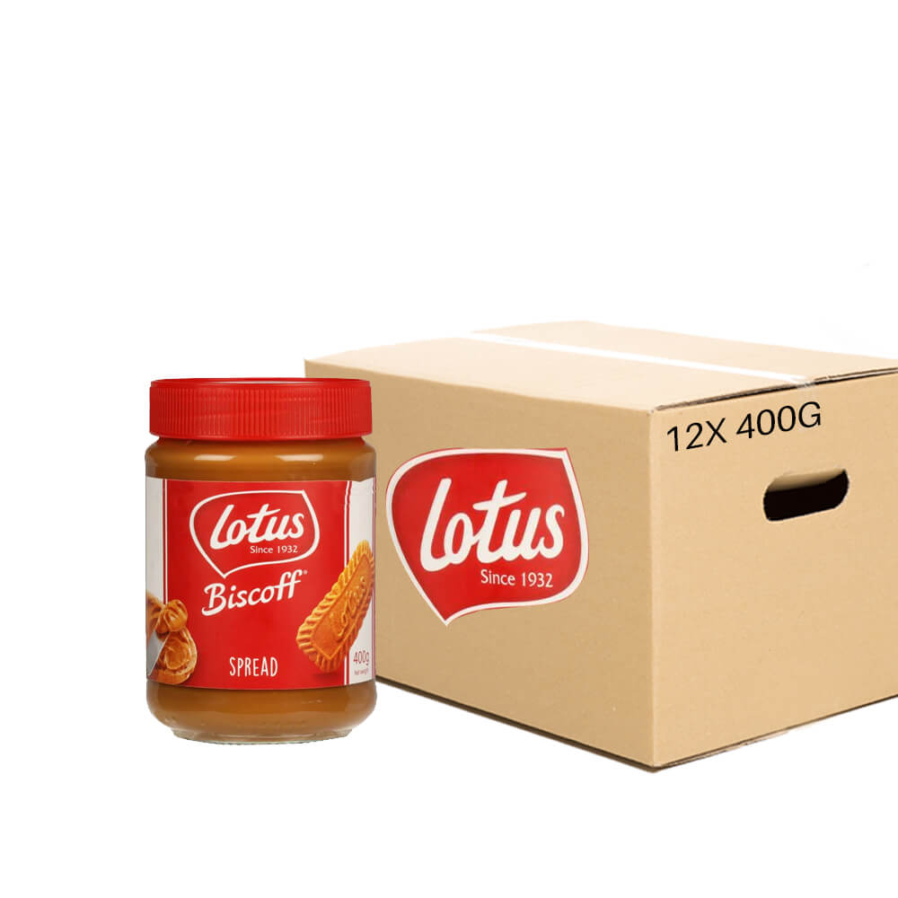Lotus Biscoff Spread 12 pcs x 400g