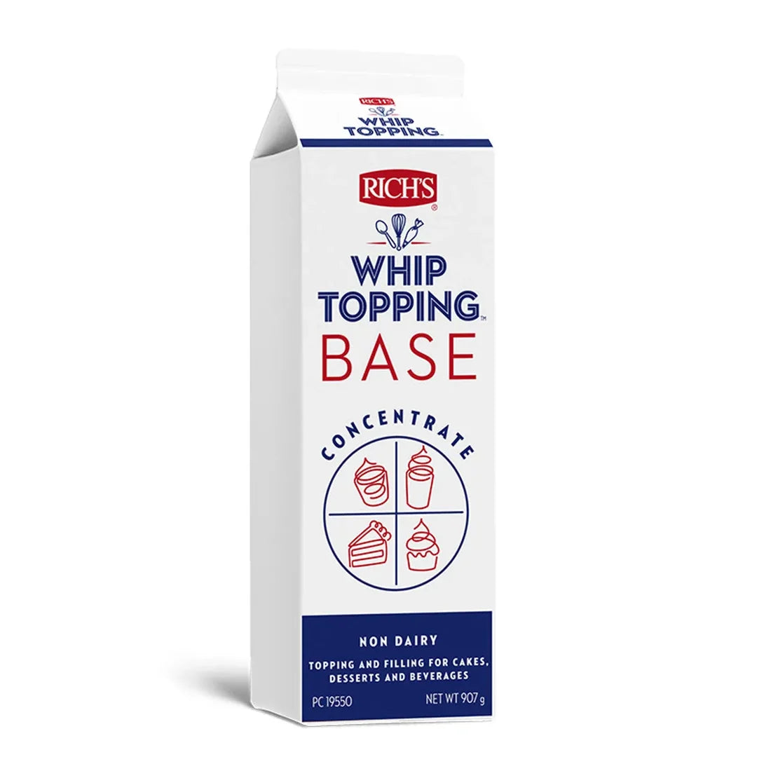 Rich's Whip Topping Base Concentrated 1kgX12