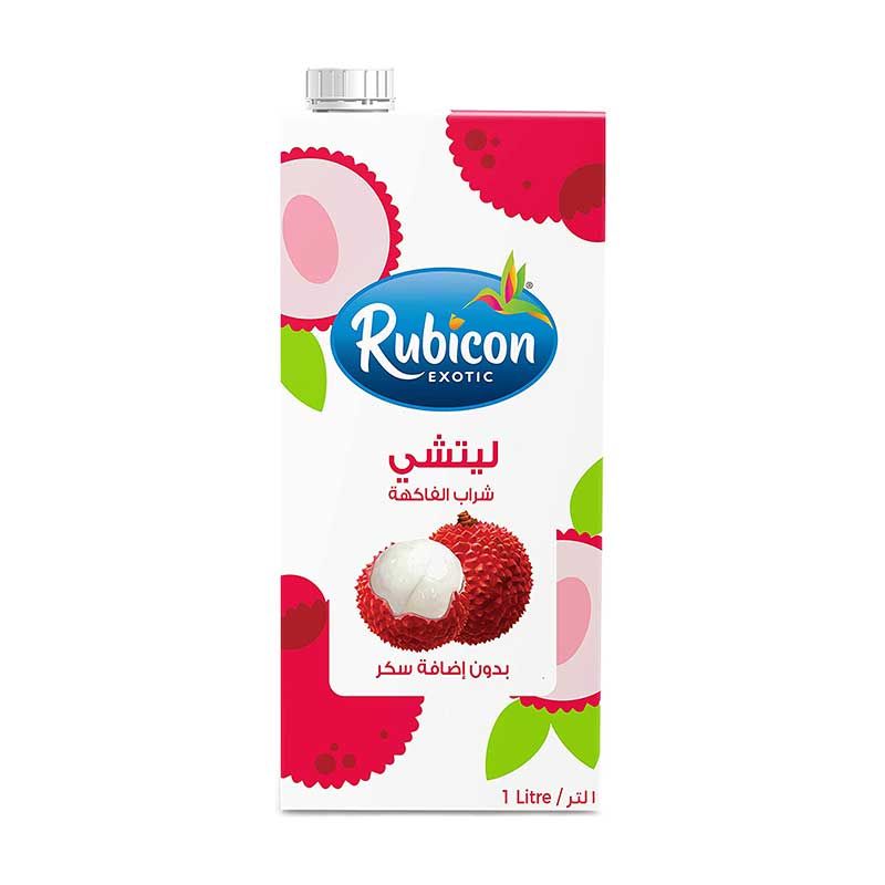 Rubicon Lychee No Sugar Added Juice (12 Packs of 1L)